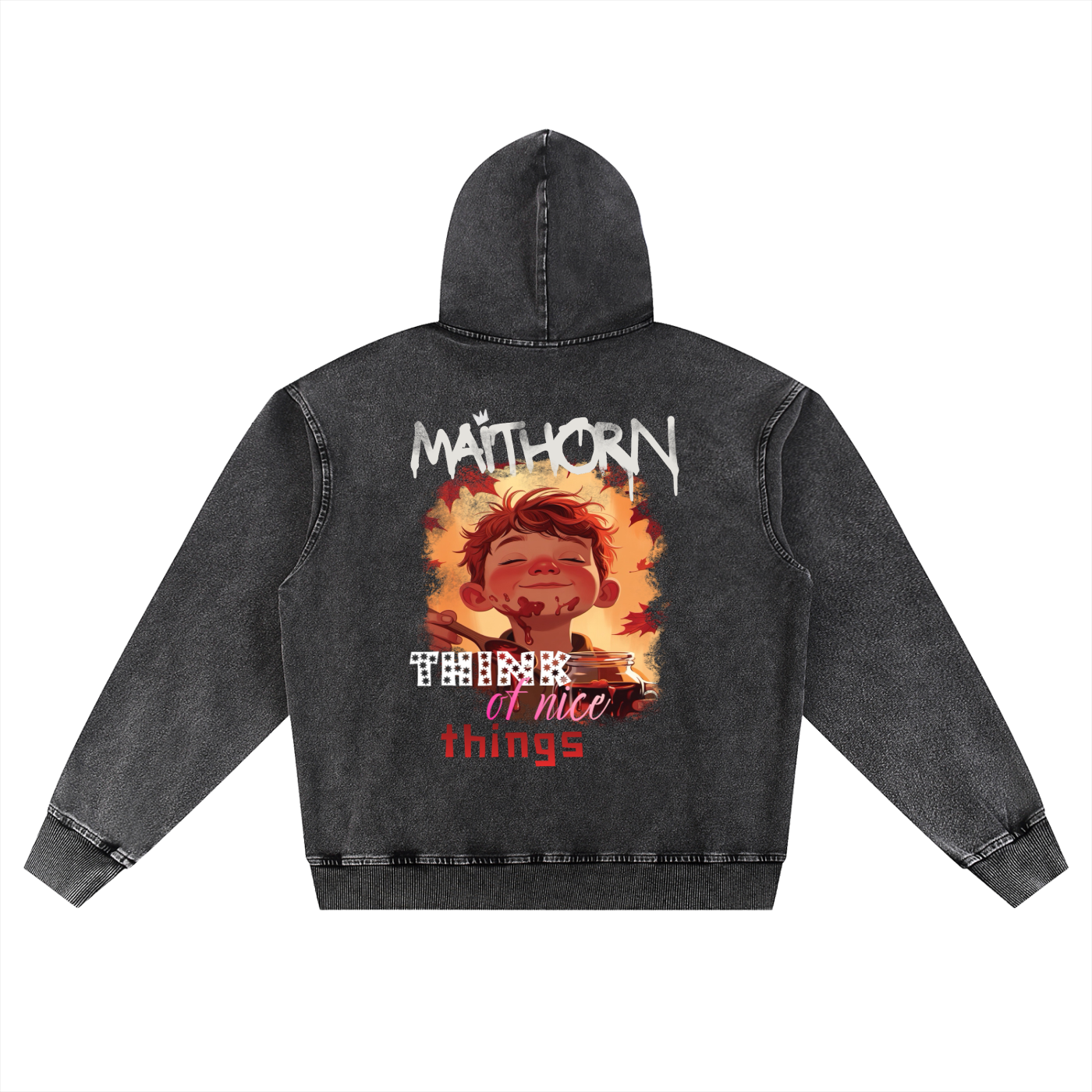 Hoddie, Oversize, dark